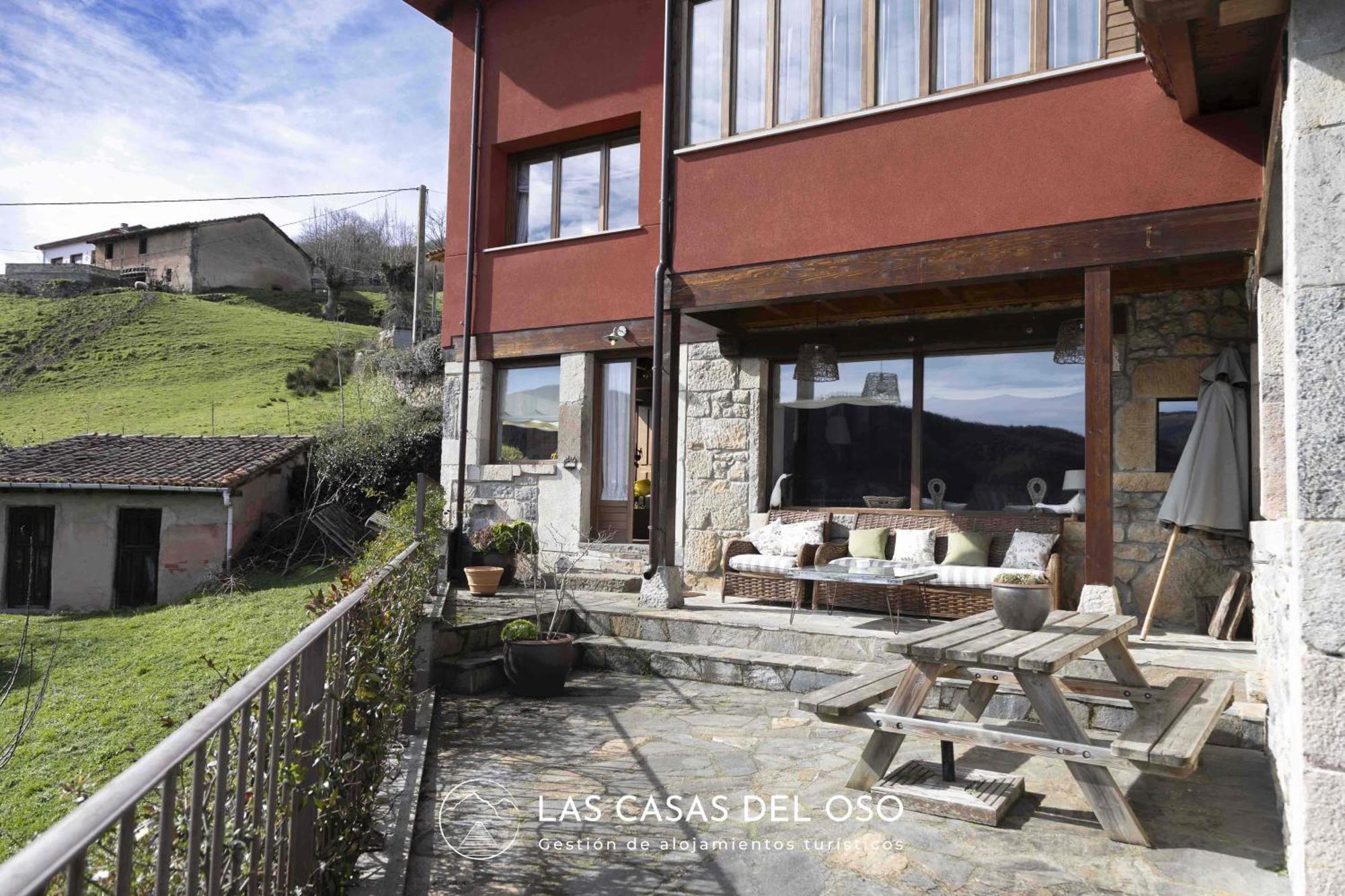 El Mirador De San Trocaya - Las Casas Del Oso Villamarcel 外观 照片