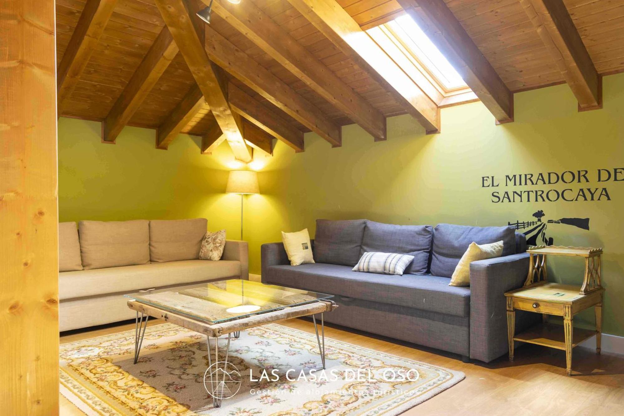 El Mirador De San Trocaya - Las Casas Del Oso Villamarcel 外观 照片