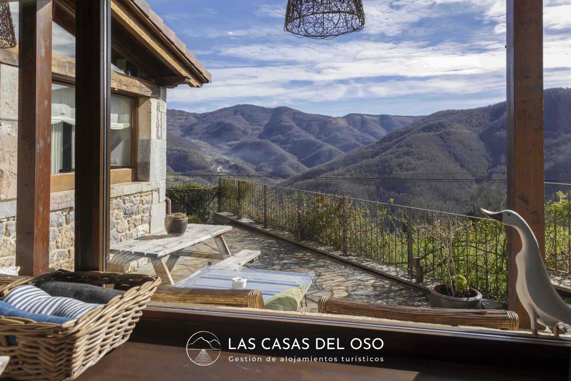 El Mirador De San Trocaya - Las Casas Del Oso Villamarcel 外观 照片