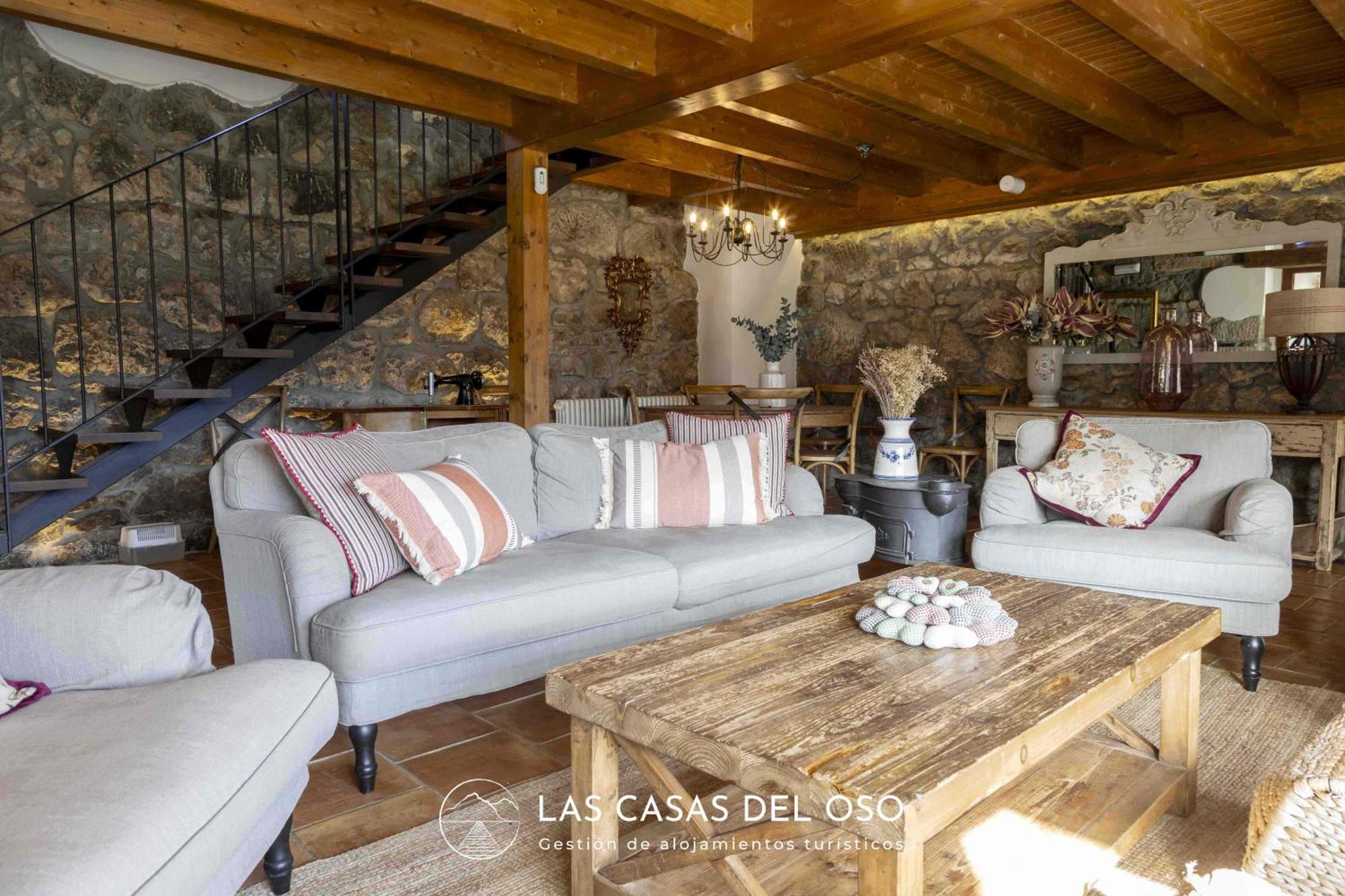 El Mirador De San Trocaya - Las Casas Del Oso Villamarcel 外观 照片